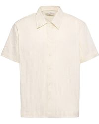 DUNST - Uomo Holiday Striped Shirt - Lyst