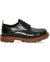 Alexander McQueen Leather Lace-up Shoes in Black for Men Save 53% Mens Shoes Lace-ups Oxford shoes 
