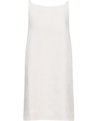 Posse - Jordan Linen Mini Dress - Lyst