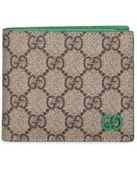 Gucci GG Canvas Brown/Beige Leather Bifold Wallet – Queen Bee of Beverly  Hills