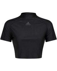 adidas Originals - Teamgeist Crop Top - Lyst