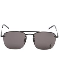 Saint Laurent - Sl 309 Metal Sunglasses - Lyst