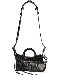 Balenciaga - Mini Le Cagole Leather Duffle Bag - Lyst