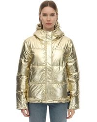 Calvin Klein Piumino In Nylon - Metallizzato