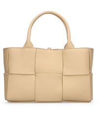 Bottega Veneta - Mini Arco Intreccio Leather Bag - Lyst