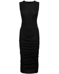 Marc Jacobs - Twist Fine Ribbed Wool Dress - Lyst