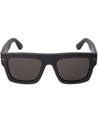 Tom Ford - Fausto Squared Eco-acetate Sunglasses - Lyst