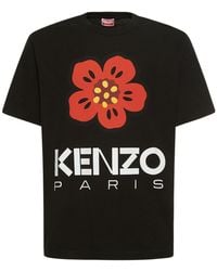 KENZO - Klassisches T-Shirt "Boke Flower" - Lyst