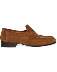 The Row - New Soft Suede Loafers - Lyst
