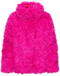 Goldbergh - Oversized Woolly Nylon Jacket - Lyst