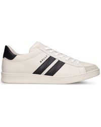 Bally - Tyger Leather Low Top Sneakers - Lyst