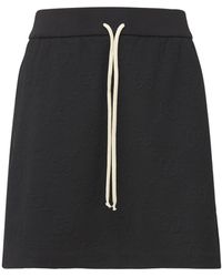 Gucci - Jersey Mini Skirt - Lyst