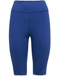 Damen Bekleidung Kurze Hosen Knielange Shorts und lange Shorts adidas By Stella McCartney Radlerhose asmc in Blau 