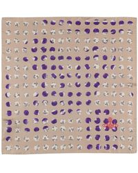 Vivienne Westwood - Quadratischer Seidenfoulard "dots Pocket" - Lyst