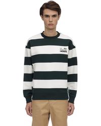 felpa lacoste bianca