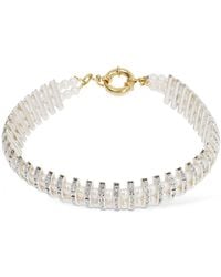 Timeless Pearly - Pearl & Crystal Choker - Lyst
