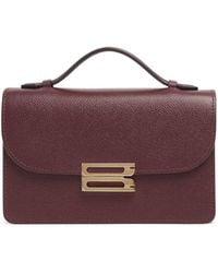 Victoria Beckham - Damen Mini Schultertasche Aus Leder „Dorian“ - Lyst