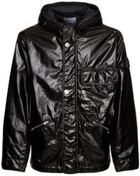 Stone Island - Mussola Gommata Short Parka - Lyst