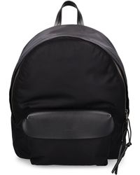 Jil Sander - Nylon & Leather Backpack - Lyst