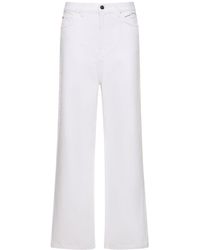 Wardrobe NYC - Low Rise Straight Jeans - Lyst