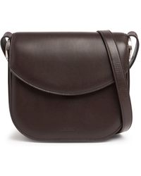 Jil Sander - Medium Coin Crossbody Leather Bag Dark Unique - Lyst