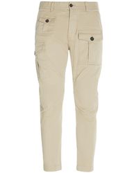 DSquared² - Pantalon sexy cargo en coton stretch - Lyst