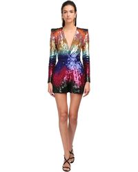 Zuhair Murad Комбинезон С Длинными Рукавами - Многоцветный