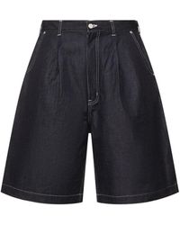 Comme des Garçons - Denim ワイドハーフパンツ - Lyst