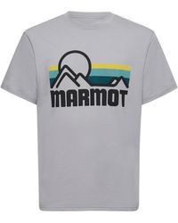 Marmot - Coastal Cotton Blend T-Shirt - Lyst