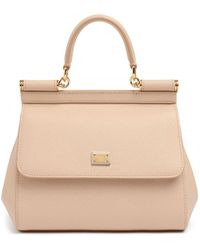 Dolce & Gabbana - Small Dauphine Leather Sicily Bag - Lyst