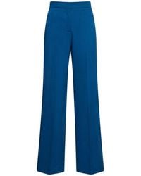 Tory Burch - Tailored Draped Wide Pants - Lyst