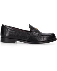 Tory Burch - 20mm Hohe Loafer Aus Leder "perry" - Lyst