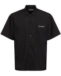 Carhartt - Kurzärmeliges Hemd Aus Baumwollmischung "delray" - Lyst