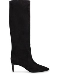 Paris Texas - 60Mm Stiletto Leather Tall Boots - Lyst