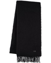 Saint Laurent - Extra Long Wool Blend Scarf - Lyst