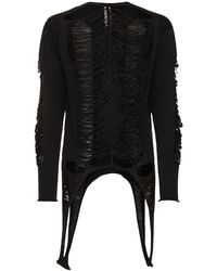 Rick Owens - Herren Pullover „Ls Top“ - Lyst