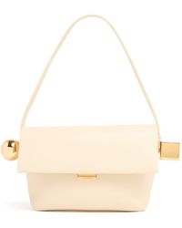 Jacquemus - Le Rond Carre Leather Shoulder Bag - Lyst