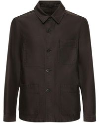 Tom Ford - Double Weft Twill Chore Jacket - Lyst