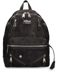 Moschino - Soft Nappa Leather Backpack - Lyst