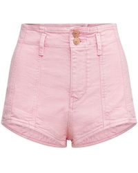 Pink Denim shorts for Women - Up to 72% off at Lyst.com