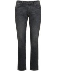 PT Torino - Cotton Denim Skinny Jeans - Lyst