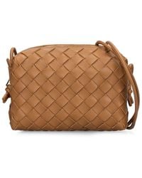 Bottega Veneta - Mini Loop Leather Shoulder Bag - Lyst