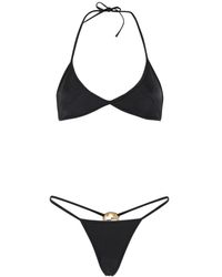 Gucci Sparkling Jersey Bikini - Black