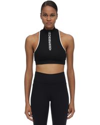 Burberry Stretch Nylon Crop Top - Black