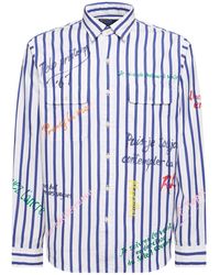 Polo Ralph Lauren - Script & Stripes Poplin Shirt - Lyst