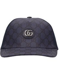 Gucci - gg Cotton Blend Baseball Cap - Lyst
