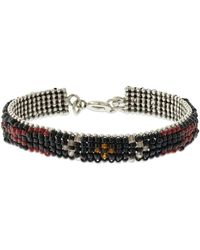 Isabel Marant Ikat Beads Slim Bracelet - Multicolor