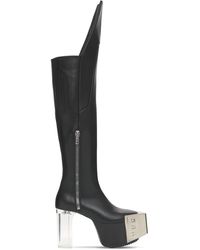 thigh high rick owens