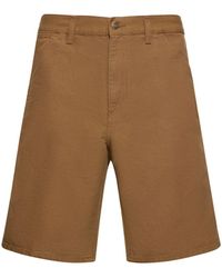 Carhartt - Dearborn Canvas Single-knee Shorts - Lyst
