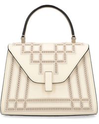 Valextra - Mini Iside A Jour Embroidered Bag - Lyst
